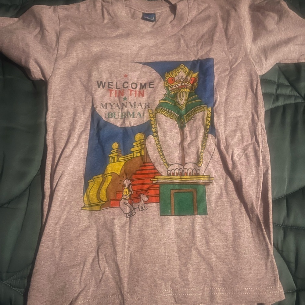 NWOT Cute Lavender colored shirt bought in Myanmar